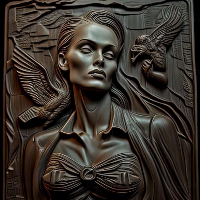3D модель Мона Сакс из Max Payne (STL)
